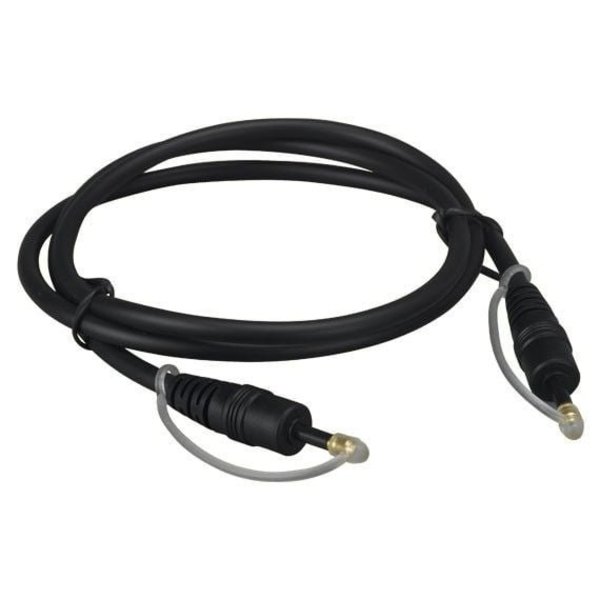 Sanoxy 12ft Mini-Toslink M/M Fiber Optic Audio Cable, Molded Type SNX-CBL-TL101-1112